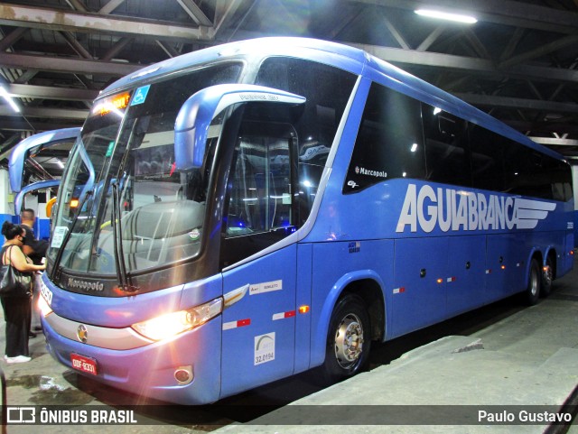 Viação Águia Branca 32050 na cidade de São Paulo, São Paulo, Brasil, por Paulo Gustavo. Número da foto: #10984548.