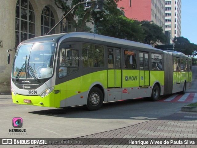 Bettania Ônibus 30534 na cidade de Belo Horizonte, Minas Gerais, Brasil, por Henrique Alves de Paula Silva. ID da foto: 10984176.