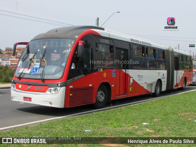 Itajaí Transportes Coletivos 2017 na cidade de Campinas, São Paulo, Brasil, por Henrique Alves de Paula Silva. ID da foto: 10985210.