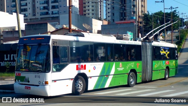 Next Mobilidade - ABC Sistema de Transporte 8110 na cidade de Santo André, São Paulo, Brasil, por Juliano Soares. Número da foto: #10984985.