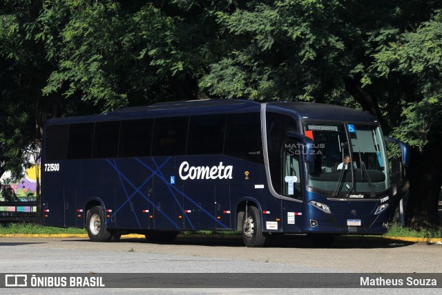 Viação Cometa 721500 na cidade de São Paulo, São Paulo, Brasil, por Matheus Souza. ID da foto: 10986458.