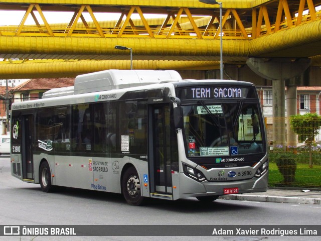 Via Sul Transportes Urbanos 5 3900 na cidade de São Paulo, São Paulo, Brasil, por Adam Xavier Rodrigues Lima. ID da foto: 10984735.