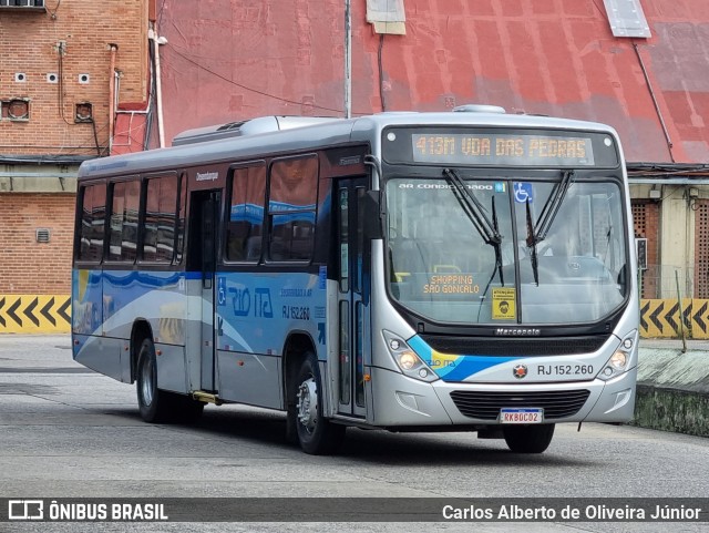 Rio Ita RJ 152.260 na cidade de Niterói, Rio de Janeiro, Brasil, por Carlos Alberto de Oliveira Júnior. ID da foto: 10984863.