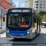 Viação Grajaú S.A. 6 1414 na cidade de São Paulo, São Paulo, Brasil, por Michel Nowacki. Número da foto: #:id.