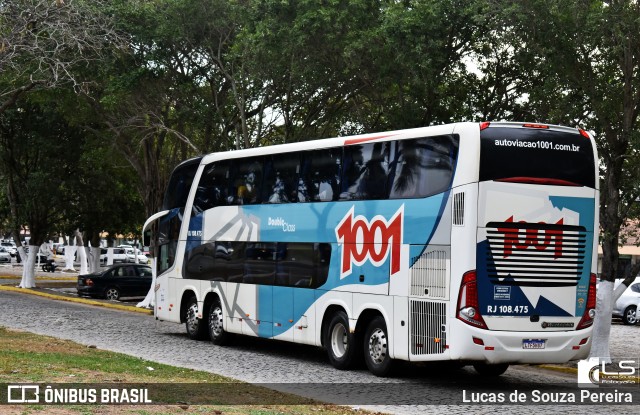 Auto Viação 1001 RJ 108.475 na cidade de Campos dos Goytacazes, Rio de Janeiro, Brasil, por Lucas de Souza Pereira. ID da foto: 10988102.