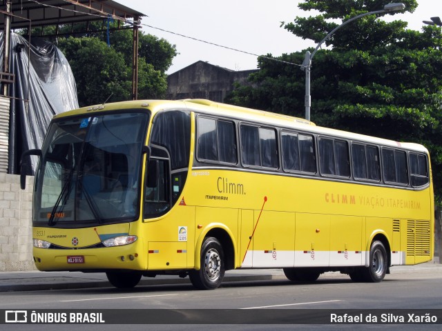 Viação Itapemirim 8531 na cidade de Rio de Janeiro, Rio de Janeiro, Brasil, por Rafael da Silva Xarão. Número da foto: #10989171.