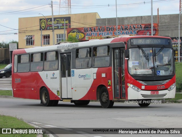 Expresso CampiBus 2236 na cidade de Campinas, São Paulo, Brasil, por Henrique Alves de Paula Silva. Número da foto: #10989237.