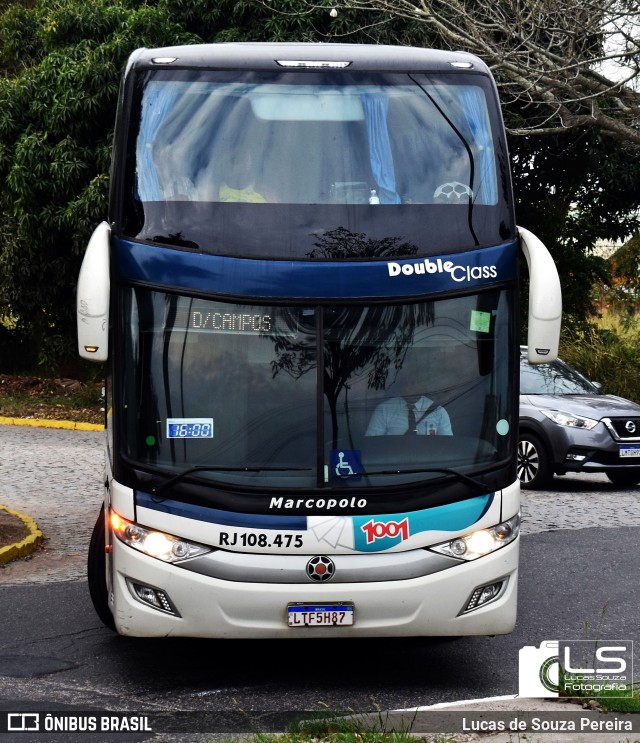 Auto Viação 1001 RJ 108.475 na cidade de Campos dos Goytacazes, Rio de Janeiro, Brasil, por Lucas de Souza Pereira. ID da foto: 10988069.