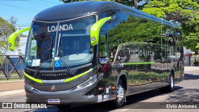 Viação Garcia 82019 na cidade de Maringá, Paraná, Brasil, por Elvio Antunes. ID da foto: 10989097.