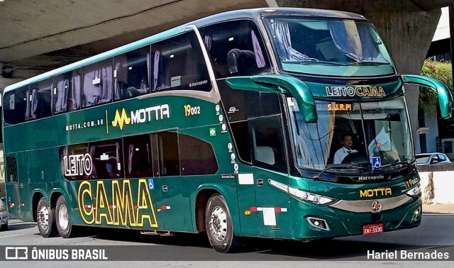 Viação Motta 19002 na cidade de Belo Horizonte, Minas Gerais, Brasil, por Hariel Bernades. Número da foto: #10987828.