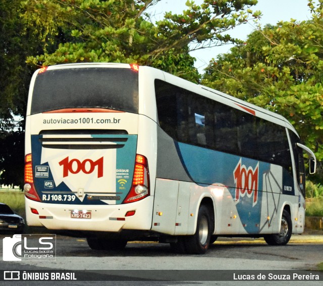 Auto Viação 1001 RJ 108.739 na cidade de Campos dos Goytacazes, Rio de Janeiro, Brasil, por Lucas de Souza Pereira. ID da foto: 10988161.