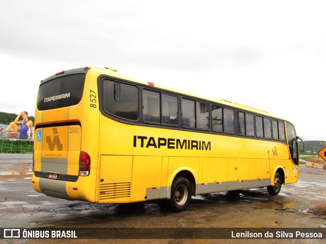 Viação Itapemirim 8527 na cidade de Caruaru, Pernambuco, Brasil, por Lenilson da Silva Pessoa. ID da foto: 10988747.