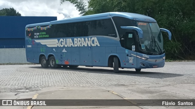 Viação Águia Branca 32860 na cidade de Cruz das Almas, Bahia, Brasil, por Flávio  Santos. ID da foto: 10990033.