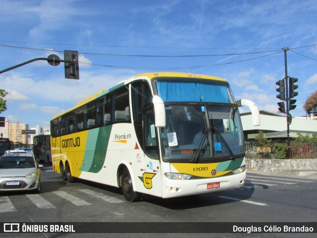 Empresa Gontijo de Transportes 17010 na cidade de Belo Horizonte, Minas Gerais, Brasil, por Douglas Célio Brandao. ID da foto: 10991214.