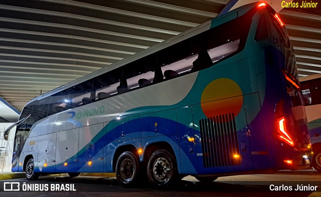 Rio Novo Transportes e Turismo 22202 na cidade de Cuiabá, Mato Grosso, Brasil, por Carlos Júnior. Número da foto: #10992646.
