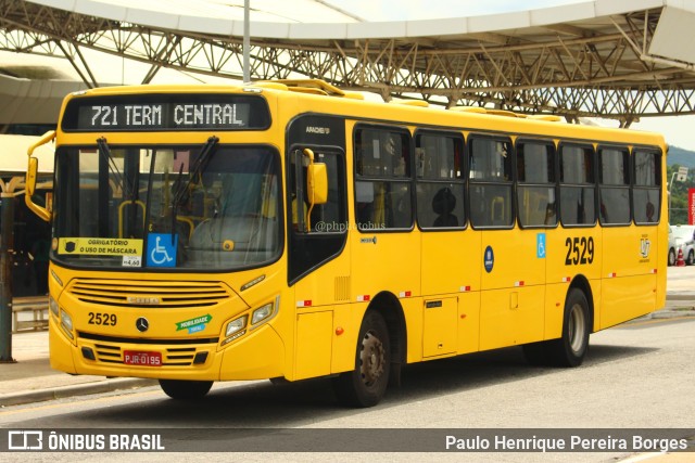 Viação Jundiaiense 2529 na cidade de Jundiaí, São Paulo, Brasil, por Paulo Henrique Pereira Borges. Número da foto: #10992101.