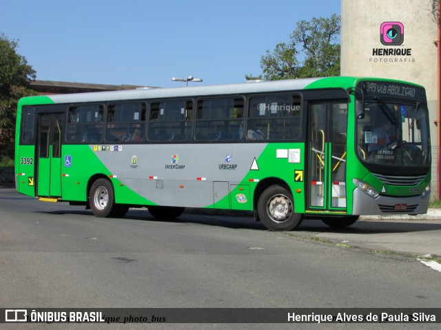 VB Transportes e Turismo 3392 na cidade de Campinas, São Paulo, Brasil, por Henrique Alves de Paula Silva. Número da foto: #10992441.