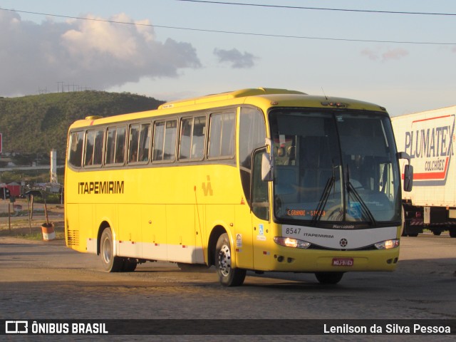 Viação Itapemirim 8547 na cidade de Taquaritinga do Norte, Pernambuco, Brasil, por Lenilson da Silva Pessoa. ID da foto: 10992490.