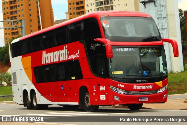 Expresso Itamarati 6904 na cidade de Jundiaí, São Paulo, Brasil, por Paulo Henrique Pereira Borges. ID da foto: 10992120.