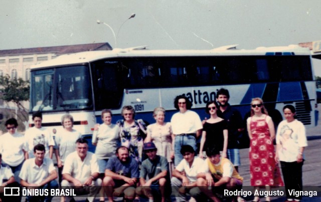 Cattani Transportes e Turismo 1091 na cidade de Aparecida, São Paulo, Brasil, por Rodrigo Augusto  Vignaga. ID da foto: 10991190.