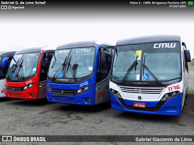CMW Transportes 1176 na cidade de Bragança Paulista, São Paulo, Brasil, por Gabriel Giacomin de Lima. Número da foto: #10994526.