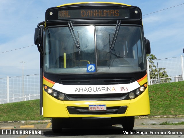 Viação Araguarina 3196 na cidade de Goiânia, Goiás, Brasil, por Victor Hugo  Ferreira Soares. Número da foto: #10993469.