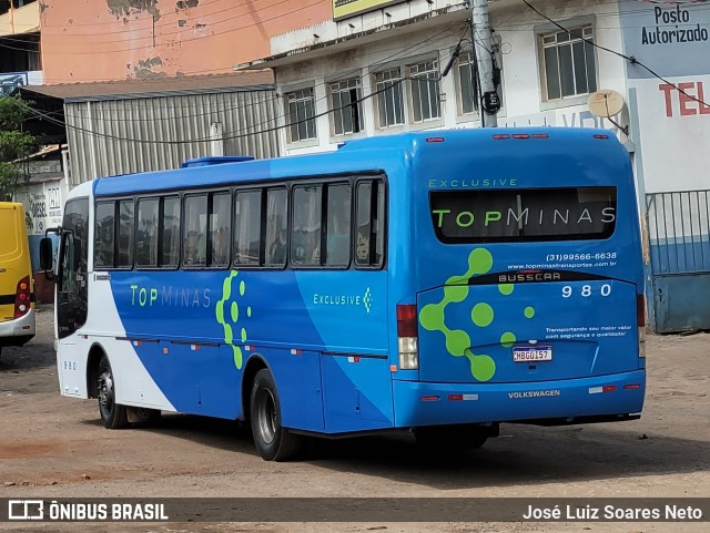 Top Minas Transportes e Logística 980 na cidade de Conselheiro Lafaiete, Minas Gerais, Brasil, por José Luiz Soares Neto. ID da foto: 10993014.