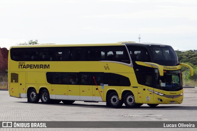 Viação Itapemirim 17011 na cidade de Guarapari, Espírito Santo, Brasil, por Lucas Oliveira. Número da foto: #10993510.