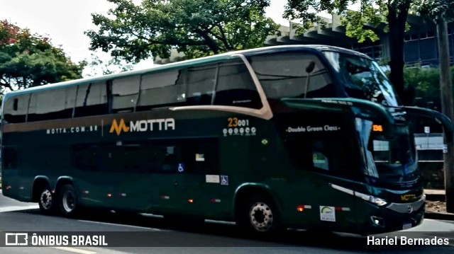 Viação Motta 23001 na cidade de Belo Horizonte, Minas Gerais, Brasil, por Hariel Bernades. Número da foto: #10993971.