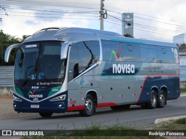 Novisa Transportes Rodoviários e Serviços 0295 na cidade de Caruaru, Pernambuco, Brasil, por Rodrigo Fonseca. ID da foto: 10993735.