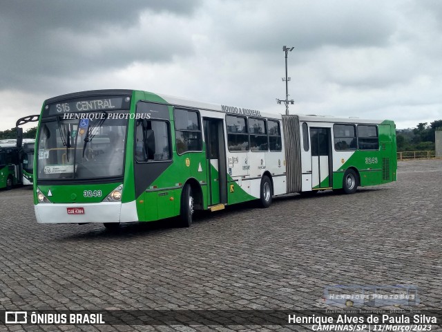 VB Transportes e Turismo 3243 na cidade de Campinas, São Paulo, Brasil, por Henrique Alves de Paula Silva. Número da foto: #10993813.