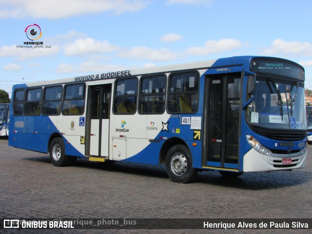 Onicamp Transporte Coletivo 4869 na cidade de Campinas, São Paulo, Brasil, por Henrique Alves de Paula Silva. Número da foto: #10993789.