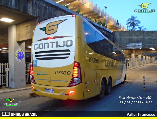 Empresa Gontijo de Transportes 19380 na cidade de Belo Horizonte, Minas Gerais, Brasil, por Valter Francisco. Número da foto: #10994469.