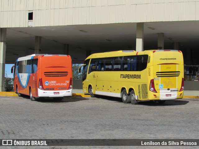 Viação Itapemirim 60035 na cidade de Caruaru, Pernambuco, Brasil, por Lenilson da Silva Pessoa. Número da foto: #10994103.