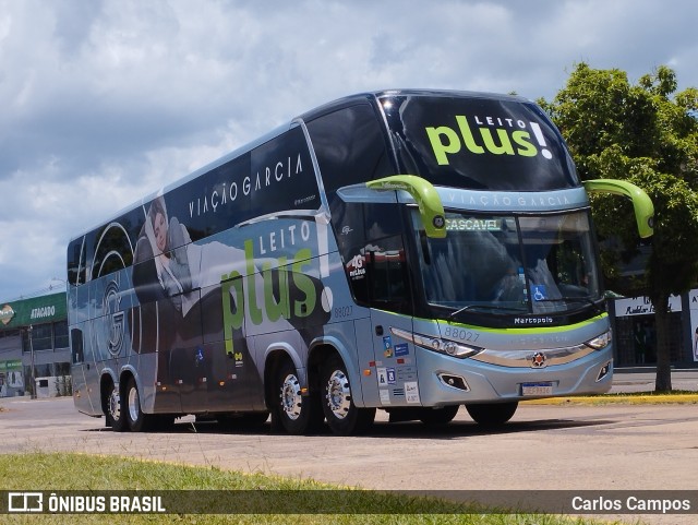 Viação Garcia 88027 na cidade de Cascavel, Paraná, Brasil, por Carlos Campos. ID da foto: 10995223.