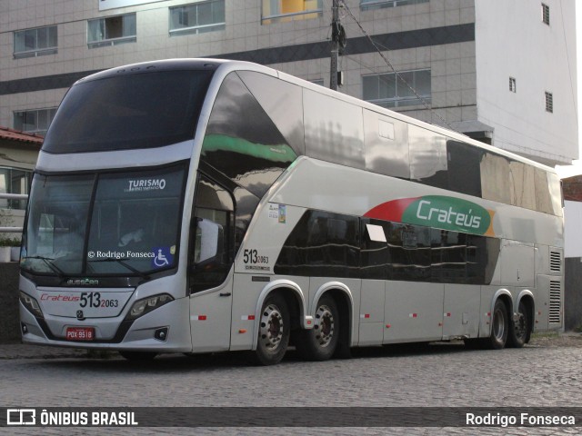 Rápido Crateús 063 na cidade de Caruaru, Pernambuco, Brasil, por Rodrigo Fonseca. Número da foto: #10993791.
