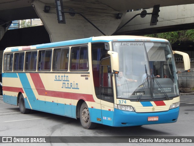 Santa Maria 374 na cidade de Belo Horizonte, Minas Gerais, Brasil, por Luiz Otavio Matheus da Silva. ID da foto: 10994191.