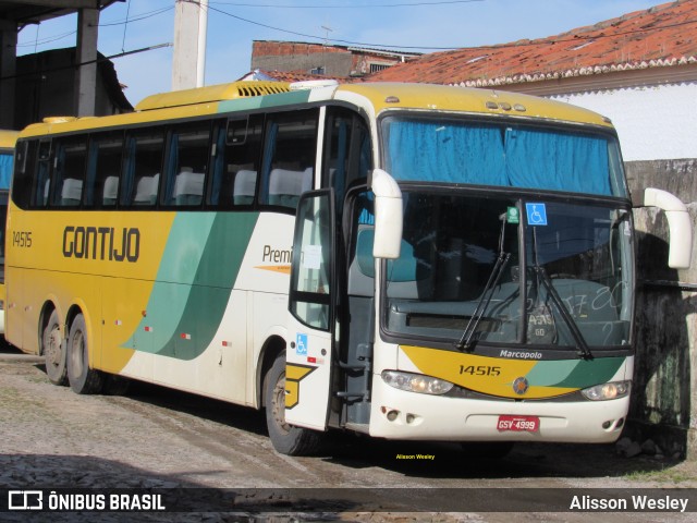 Empresa Gontijo de Transportes 14515 na cidade de Fortaleza, Ceará, Brasil, por Alisson Wesley. ID da foto: 10995035.