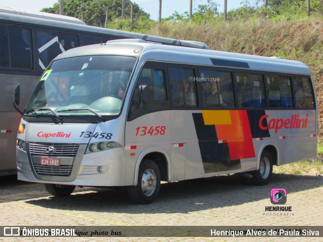 Transportes Capellini 13458 na cidade de Sumaré, São Paulo, Brasil, por Henrique Alves de Paula Silva. ID da foto: 10993872.