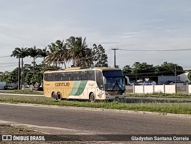 Empresa Gontijo de Transportes 17085 na cidade de Nossa Senhora do Socorro, Sergipe, Brasil, por Gladyston Santana Correia. ID da foto: 10995030.