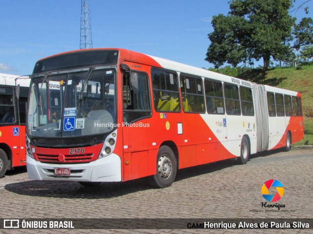 Itajaí Transportes Coletivos 2970 na cidade de Campinas, São Paulo, Brasil, por Henrique Alves de Paula Silva. Número da foto: #10993773.