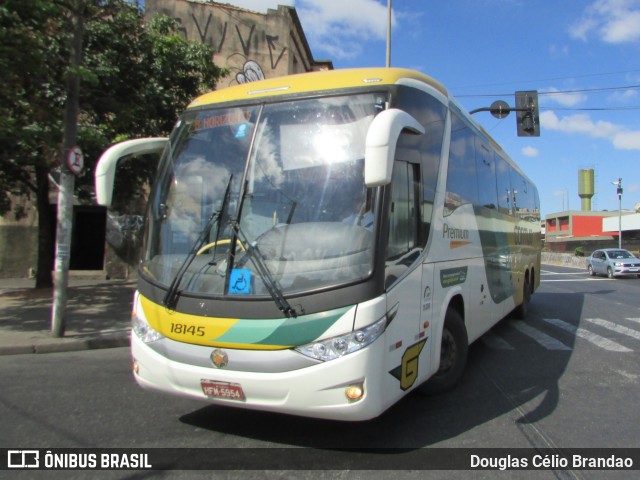 Empresa Gontijo de Transportes 18145 na cidade de Belo Horizonte, Minas Gerais, Brasil, por Douglas Célio Brandao. ID da foto: 10994187.