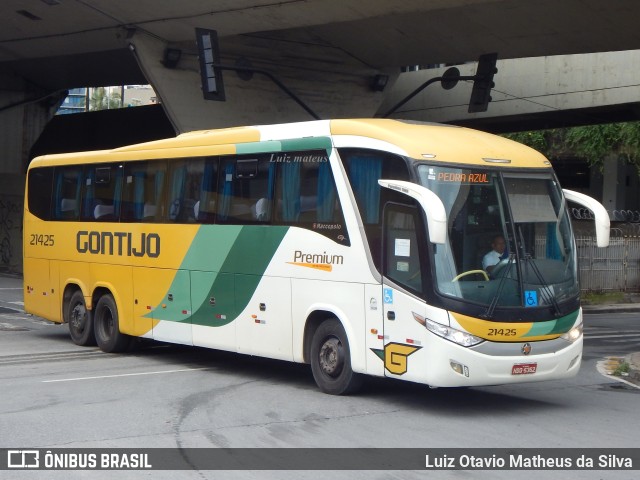 Empresa Gontijo de Transportes 21425 na cidade de Belo Horizonte, Minas Gerais, Brasil, por Luiz Otavio Matheus da Silva. Número da foto: #10994195.