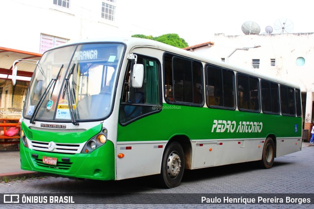 Empresa de Ônibus e Turismo Pedro Antônio 5898 na cidade de Vassouras, Rio de Janeiro, Brasil, por Paulo Henrique Pereira Borges. Número da foto: #10994517.