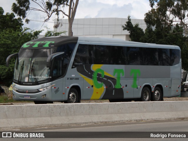 CTT - Contem Transporte Turismo 1997 na cidade de Caruaru, Pernambuco, Brasil, por Rodrigo Fonseca. ID da foto: 10993724.