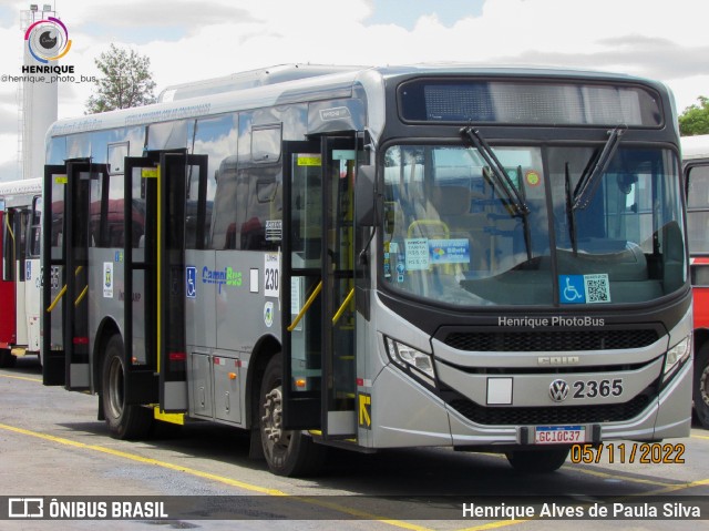 Expresso CampiBus 2365 na cidade de Campinas, São Paulo, Brasil, por Henrique Alves de Paula Silva. Número da foto: #10993778.