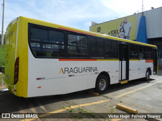 Viação Araguarina 3196 na cidade de Goiânia, Goiás, Brasil, por Victor Hugo  Ferreira Soares. Número da foto: #10993498.
