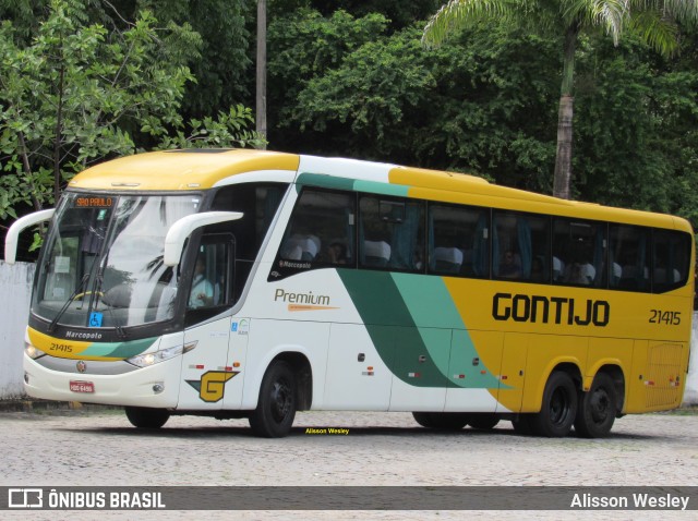 Empresa Gontijo de Transportes 21415 na cidade de Fortaleza, Ceará, Brasil, por Alisson Wesley. Número da foto: #10994840.