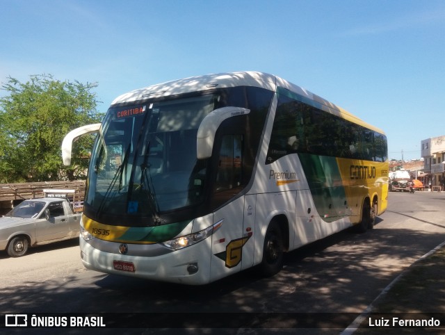 Empresa Gontijo de Transportes 18535 na cidade de Maceió, Alagoas, Brasil, por Luiz Fernando. ID da foto: 10919385.