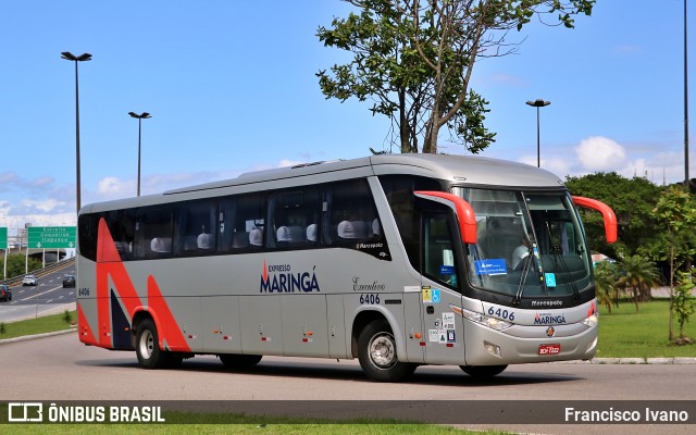 Expresso Maringá 6406 na cidade de Florianópolis, Santa Catarina, Brasil, por Francisco Ivano. Número da foto: #10920447.